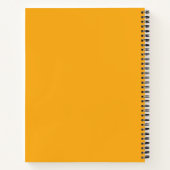 Gele rog notitieboek (Achterkant)