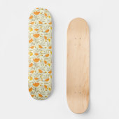 Gele rog skateboard (Voorkant)