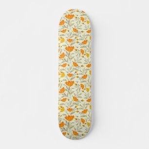 Gele rog skateboard