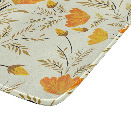 Gele rog snijplank (Hoek)