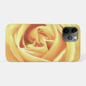 Gele rooddruk Case-Mate iPhone case (Achterkant (horizontaal))