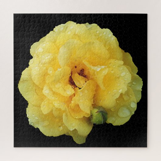 GELE ROOS LEGPUZZEL (Verticaal)