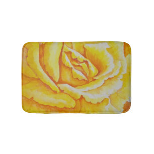 Gele Rose Badmat