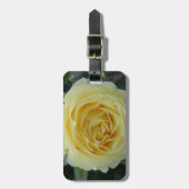 Gele Rose Bagagelabel (Voorkant verticaal)