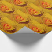 Gele Rose Cadeaupapier (Hoek)