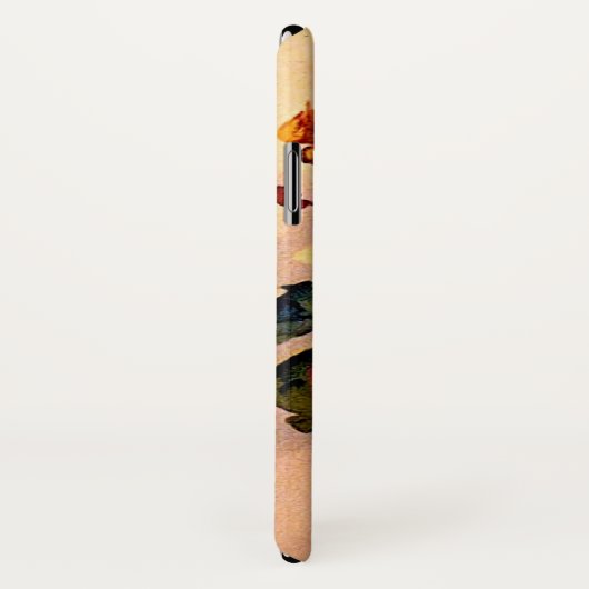  Gele Rose Case-Mate iPhone Case (Achterkant / rechts)