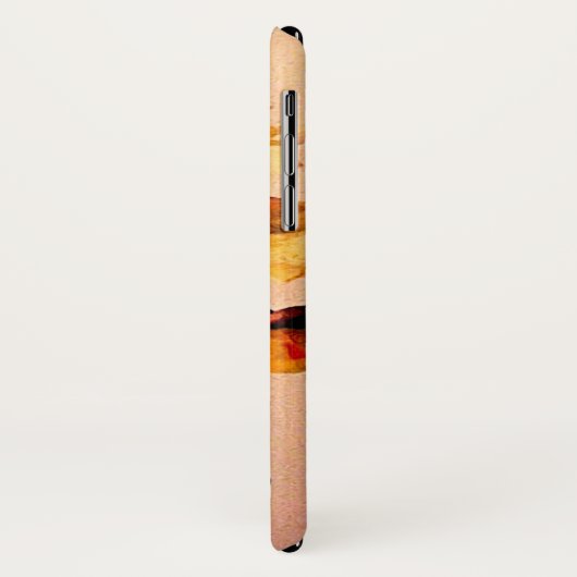  Gele Rose Case-Mate iPhone Case (Achterkant/links)