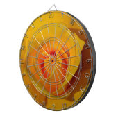Gele Rose Dartbord (Voorkant Rechts)
