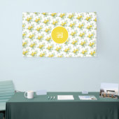  Gele Rose Floral Elegant Spandoek (Beurs)