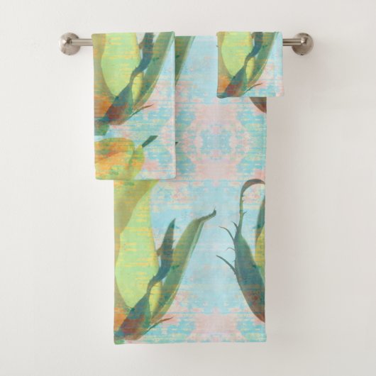 Gele Rose handdoek set (Insitu)