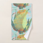 Gele Rose handdoek set (Handdoek)