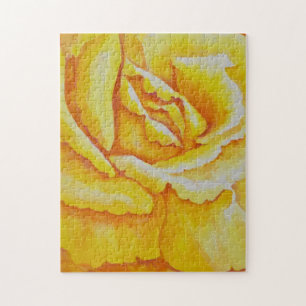 Gele Rose Legpuzzel