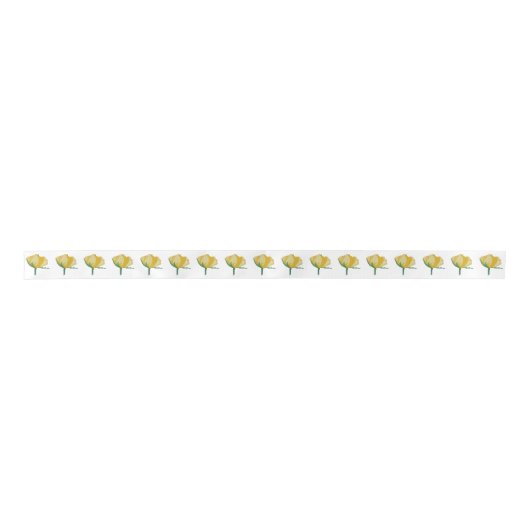 Gele Rose Lint (Voorkant)