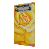 Gele Rose Mini Klembord (Angled2)
