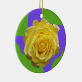 Gele Rose of Texas Ornament (Rechts)