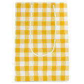 Gele Rose of Texas - Roos Garden Medium Cadeauzakje (Achterkant)