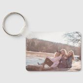 Gele Rose of Texas - Roos Garden Sleutelhanger (Achterkant)