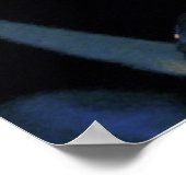 Gele Rose Poster (Hoek)