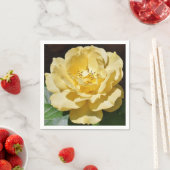 Gele Rose Servet (Insitu)