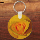 Gele Rose Sleutelhanger (Voorkant)