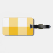 Gele Rose uit Texas Bagagelabel (Achterkant horizontaal)