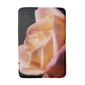 Gele rosebudventilator met tint badmat (Voorkant Verticaal)