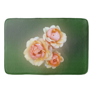 gele rozen badmat