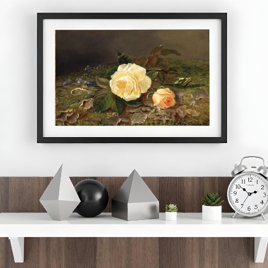Gele Rozen, Bloem  Poster