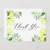 Gele rozen en pony's Bouquet Weddenschap Hartelijk Briefkaart (Voorkant / Achterkant)