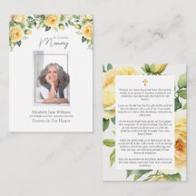 Gele Rozen Funeral Gebed Herdenkingsdienst