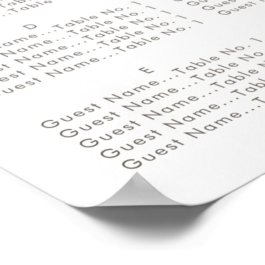 Gele Rozen in de tuin, zitkast Poster (Hoek)