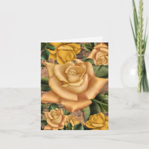Gele Rozen & Landelijke Houten Bruiloftsdouche