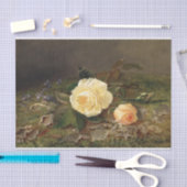 Gele rozen, ontkoppeling tissuepapier (Craft)