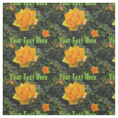 Gele rozen - Personaliseren Stof (Swatch)