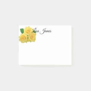 Gele Rozen Post-it-Notes Post-it® Notes