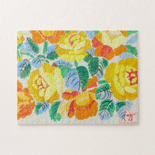 Gele rozen Raoul Dufy Legpuzzel