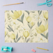 Gele Rozen Trouwweefsel Papier (Craft)