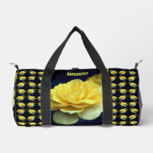 Gele rozenbloem in volstrekte bloemen, gepersonali plunjezak (Voorkant)