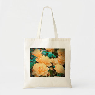 Gele rozenCanvas tas