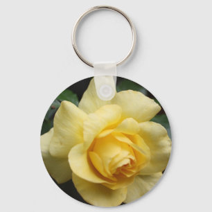 Gele rozenSleutelhanger Sleutelhanger