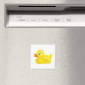 Gele Rubber Duck Magneet (Insitu (Vaatwasser))