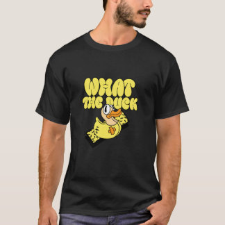 Gele Rubber Duckie Wat de eend Grappig Rubber Doet T-shirt