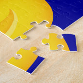 Gele Rubber Duckies Legpuzzel (Zijkant)