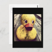 Gele Rubber Ducky heeft een Bath nodig! Briefkaart (Voorkant / Achterkant)
