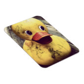 Gele Rubber Ducky heeft een Bath nodig! Magneet (Rechterzijde)