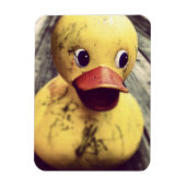 Gele Rubber Ducky heeft een Bath nodig! Magneet (Verticaal)