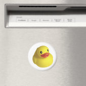Gele Rubber Ducky Magneet (Insitu (Vaatwasser))