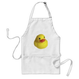 Gele Rubber Ducky Standaard Schort