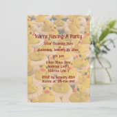 Gele Rubber Eenden Pretfeest Kaart (Staand voorkant)