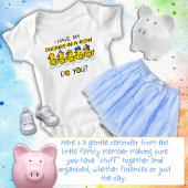 Gele Rubber Eendjes Baby Bodysuit